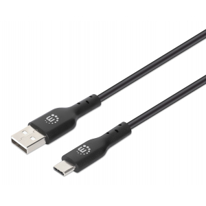 Cavo Hi-Speed da USB-A a USB-C - 480 Mbps - 1 metro - nero