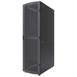 19 inch serverkast MHT254 met geperforeerde deur - 42U - 1200 (D) x 600 (W) x 2028 (H) - flatpack - zwart