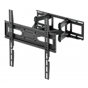 Fully movable TV wall bracket MHT65 with adjustable levelling for 32 to 70-inch televisions