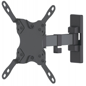 Universal fully movable TV wall bracket MHT86 with single arm for 13 to 43 inch TV or monitors