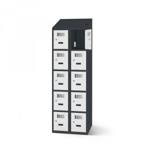 Charging locker with 10 compartments - 80cm wide - RS8025