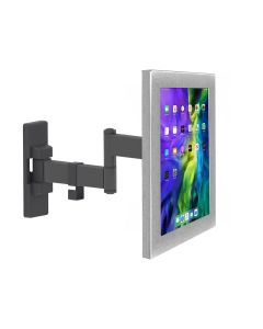 Flexible tablet wall mount 345 mm Securo M for 9-11 inch tablets - stainless steel