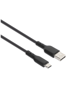 Kabel Hi-Speed USB-A do USB-C - 480 Mbps - 1 metr - czarny