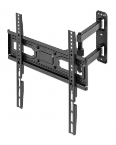 Fully movable TV wall bracket MHT64 with adjustable levelling for 32 to 55-inch televisions