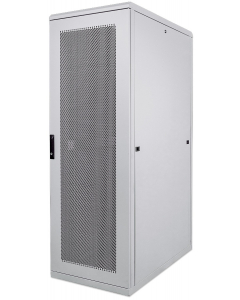 Armadio rack per server 19 pollici MHT251 con porta perforata - 42U - 1000 (P) x 600 (L) x 2033 (A) - flatpack - grigio