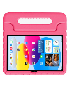 KidsCase tabletfodral med handtag för iPad 10 (2022) 10,9 tum - Rosa