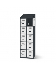 Charging locker with 10 compartments - 60cm wide - RS6025