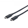 SuperSpeed+ USB-C to USB-C cable - 10 Gbps - 60W - 1 metre - black