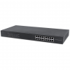 16-Port Gigabit Ethernet PoE+ Switch - 370W PoE, Rackmount