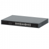 24 portars Gigabit Ethernet PoE+-switch med 2 SFP-portar - 370 W PoE, självläkande nätverk, rackmonterad