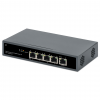 PoE-Powered 5-Port Gigabit Switch with PoE Passthrough - 65W PoE, Desktop/Wall-mount