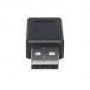 USB-C to USB-A adapter - black