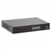 8-Port Gigabit Ethernet Web-Managed PoE+ Switch mit 2 SFP-Ports - 140W PoE, Rackmount