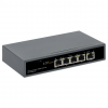 PoE-Powered 5-Port Gigabit Switch with PoE Passthrough - 65W PoE, Desktop/Wall-mount