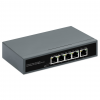 5-Port PoE++ Switch with Gigabit Ethernet and Uplink functionality - desktop/wall mount