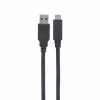 Superspeed USB-A naar USB-C kabel - 5 Gbps - 2 meter - zwart