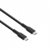 Hi-Speed USB-C naar USB-C kabel - 480 Mbps - 60W - 0.5 meter - zwart