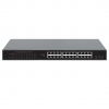 24-Port Gigabit Ethernet PoE+ Switch with 2 SFP ports - 370W PoE, Rackmount