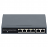 PoE-gespeister 6-Port Lite Smart Managed PoE+ Switch mit 4 GbE-Ports, 2 GbE-Uplinks und PoE-Pass-Through