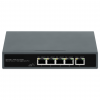 5-Port PoE++ Switch with Gigabit Ethernet and Uplink functionality - desktop/wall mount