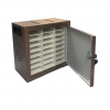 Lockable smartphone cabinet BTOK24 for 24 smartphones - bronze