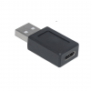 USB-C to USB-A adapter - black