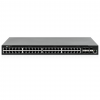 Conmutador PoE+ gestionado L3 de 54 puertos con 6 enlaces ascendentes SFP+ - 850W PoE, montaje en bastidor