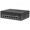 8-Port Gigabit Ethernet PoE+ Switch - 60W PoE, Desktop