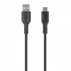 Hi-Speed USB-A til USB-C-kabel - 480 Mbps - 1 meter - sort