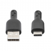 Superspeed USB-A auf USB-C Kabel - 5 Gbps - 3 Meter - schwarz