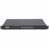 Switch PoE+ Gigabit Ethernet a 16 porte con LCD - 370W PoE, montaggio a rack