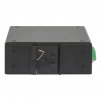 Switch industriale PoE+ a 8 porte Gigabit Ethernet alimentato a PoE - 120W PoE, montaggio su guida DIN