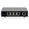 5-portars Gigabit Ethernet PoE+-switch - 62W PoE, stationär