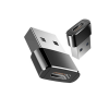 Domo Sells 2 pcs usb a to usb c adapter or converter - black