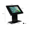 Chiosco Securo S for 7-8 inch tablets desk stand for 7-8 inch tablets - black