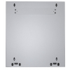 19 inch wall server cabinet MHT116 with glass door - 12U height - 450 mm deep - flatpack - gray