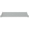 1U cantilever shelf 19 inch - 150 mm deep - load capacity to 25 kg - gray