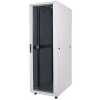 19-inch network cabinet MHT198 with glass door - 42U - 800 (D) x 800 (W) x 2033 (H) - flatpack - gray