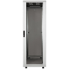 19-inch network cabinet MHT198 with glass door - 42U - 800 (D) x 800 (W) x 2033 (H) - flatpack - gray