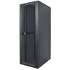 19-inch network cabinet MHT181 with glass door - 32U - 600 (D) x 600 (W) x 1588 (H) - flatpack - black