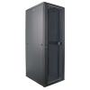 19-inch network cabinet MHT181 with glass door - 32U - 600 (D) x 600 (W) x 1588 (H) - flatpack - black