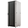 Armadio rack di rete Premium da 19 pollici MHT232 con porta in vetro - 42U - 800 (P) x 600 (L) x 2033 (A) - Flatpack - grigio