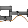 Fully movable TV wall bracket MHT65 with adjustable levelling for 32 to 70-inch televisions