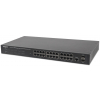 24-Port Gigabit Ethernet Web-Managed PoE+ Switch with 2 SFP ports - 370W PoE, Rackmount